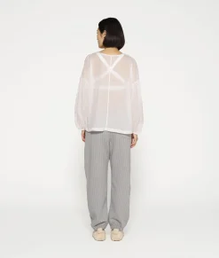 balloon sleeve blouse