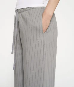 Bar jogger pinstripe brushed