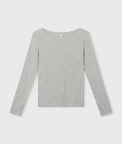 boatneck longsleeve tee