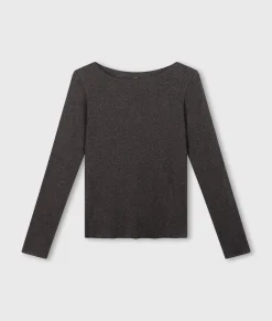 boatneck longsleeve tee
