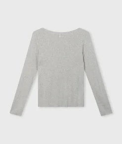 boatneck longsleeve tee
