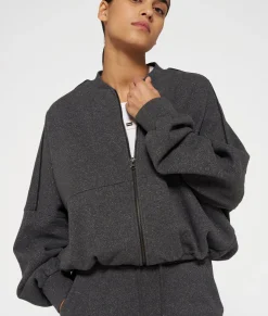bomber cardigan glitter