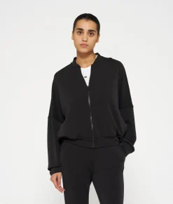 bomber cardigan scuba