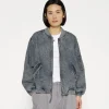 bomber jacket denim