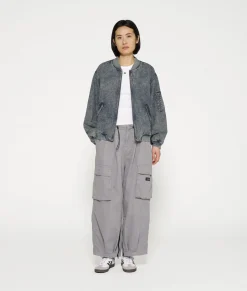 bomber jacket denim