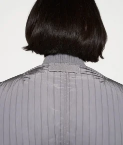 bomber jacket pinstripe