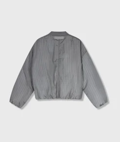 bomber jacket pinstripe