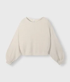boucle knit sweater