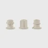 Candle holder 01 set 3 Molly 4CM