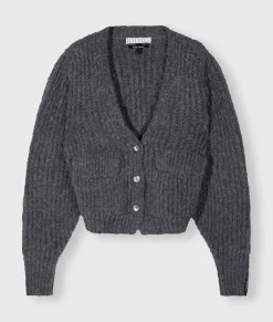 chunky knit cardigan