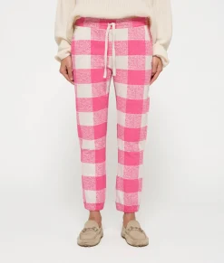 cropped jogger check