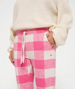 cropped jogger check