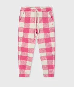 cropped jogger check
