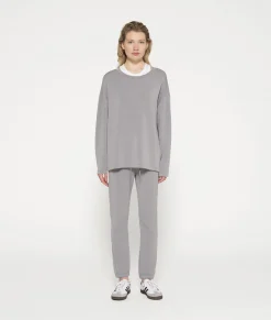 cropped jogger scuba