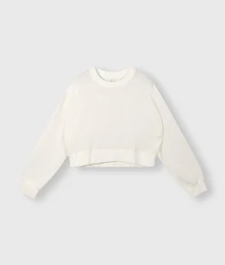 cropped sweater mesh