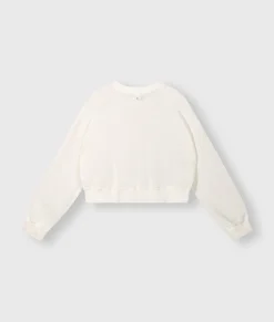 cropped sweater mesh