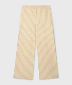 flared jogger pinstripe