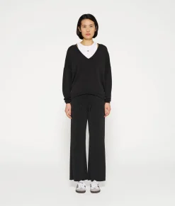 flared jogger scuba