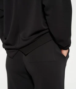 flared jogger scuba