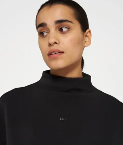 high neck tee scuba