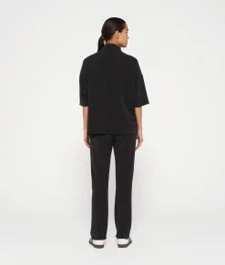 high neck tee scuba