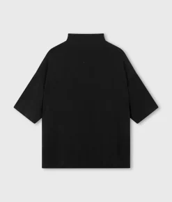 high neck tee scuba