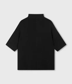 high neck tee scuba