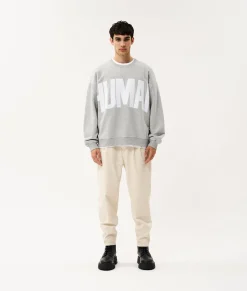 Human fleece sweater