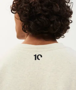 Human fleece sweater