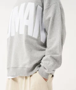 Human fleece sweater