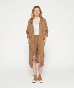 long zip hoodie