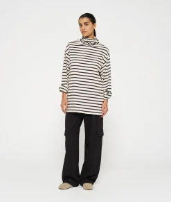 longsleeve coll tee stripes