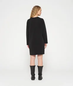 longsleeve midi dress scuba