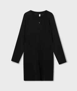 longsleeve midi dress scuba