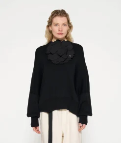 loose knit sweater