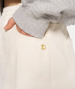 maxi skirt twill