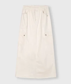 maxi skirt twill