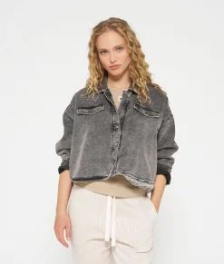 padded shirt jog denim