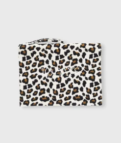pouch fleece leopard