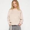 raw edge sweater