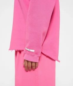 raw edge sweater