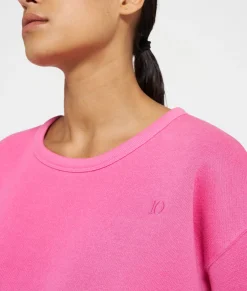 raw edge sweater
