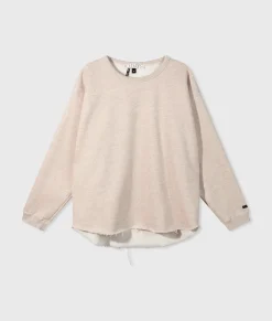 raw edge sweater