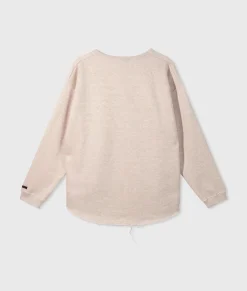 raw edge sweater