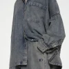 shirt flowy denim