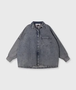 shirt flowy denim