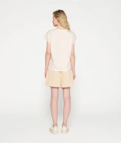 short sleeve tee linen