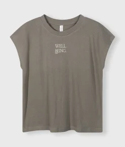 short sleeve tee linen