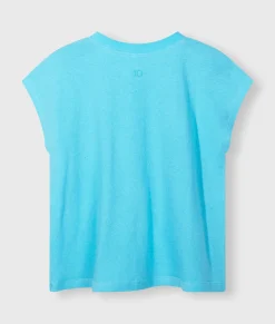 short sleeve tee linen
