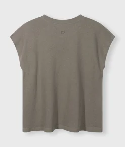 short sleeve tee linen